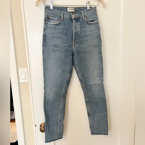 AGOLDE Nico High Rise Slim Murmur - Picture 7 of 12